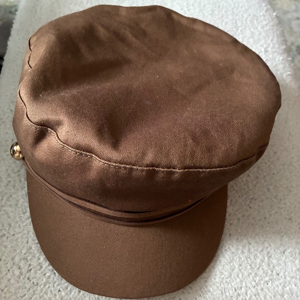 Brown cap NWOT